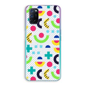 CaseCompany 8-bit N°1: Oppo A92 Transparant Hoesje