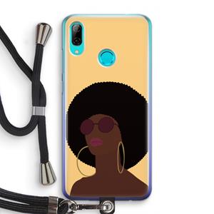 CaseCompany Golden hour: Huawei P Smart (2019) Transparant Hoesje met koord