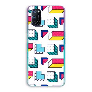 CaseCompany 8-bit N°7: Oppo A92 Transparant Hoesje