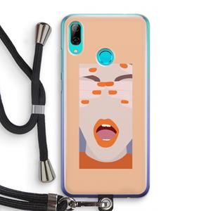 CaseCompany Surprise: Huawei P Smart (2019) Transparant Hoesje met koord
