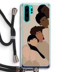 CaseCompany Sweet creatures: Huawei P30 Pro Transparant Hoesje met koord