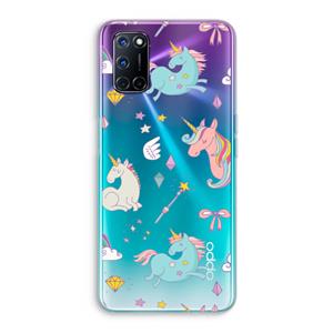CaseCompany Fantasiewereld: Oppo A92 Transparant Hoesje