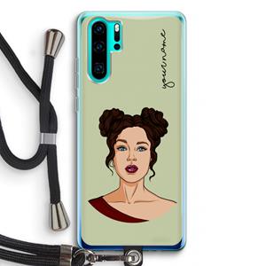 CaseCompany Pop-Art Creator: Huawei P30 Pro Transparant Hoesje met koord