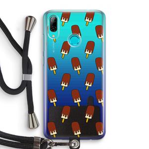 CaseCompany Yummy: Huawei P Smart (2019) Transparant Hoesje met koord