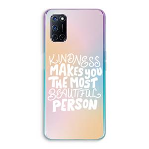 CaseCompany The prettiest: Oppo A92 Transparant Hoesje