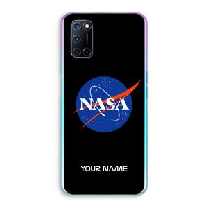 CaseCompany NASA: Oppo A92 Transparant Hoesje