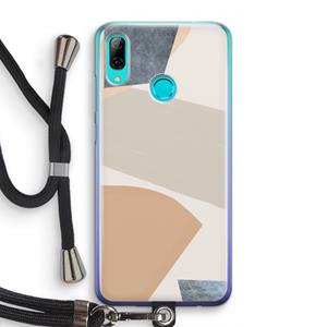 CaseCompany Formo: Huawei P Smart (2019) Transparant Hoesje met koord
