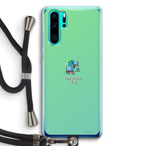 CaseCompany Win98: Huawei P30 Pro Transparant Hoesje met koord