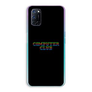 CaseCompany Retro: Oppo A92 Transparant Hoesje