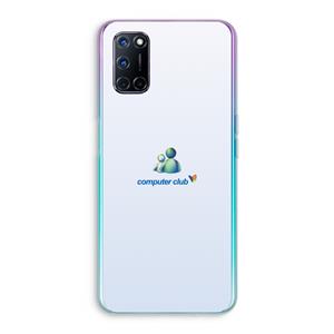 CaseCompany MSN: Oppo A92 Transparant Hoesje