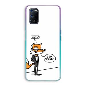 CaseCompany GSM secure: Oppo A92 Transparant Hoesje