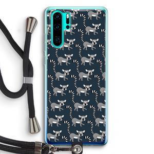CaseCompany Makis: Huawei P30 Pro Transparant Hoesje met koord