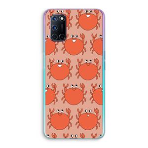 CaseCompany Krab: Oppo A92 Transparant Hoesje