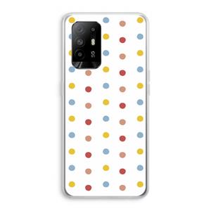 CaseCompany Bollen: Oppo A95 5G Transparant Hoesje