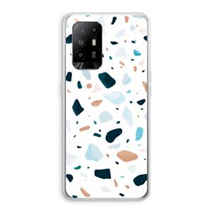 CaseCompany Terrazzo N°13: Oppo A95 5G Transparant Hoesje