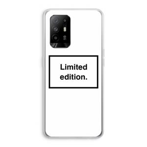 CaseCompany Limited edition: Oppo A95 5G Transparant Hoesje