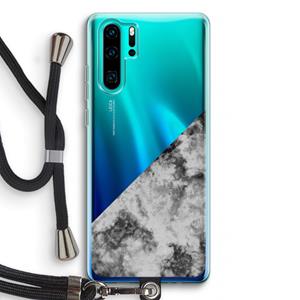 CaseCompany Onweer: Huawei P30 Pro Transparant Hoesje met koord