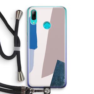 CaseCompany Lapis: Huawei P Smart (2019) Transparant Hoesje met koord