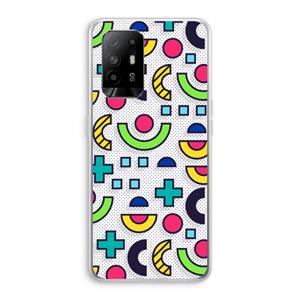 CaseCompany 8-bit N°6: Oppo A95 5G Transparant Hoesje