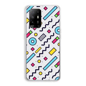 CaseCompany 8-bit N°8: Oppo A95 5G Transparant Hoesje