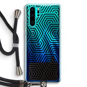 CaseCompany Magic pattern: Huawei P30 Pro Transparant Hoesje met koord