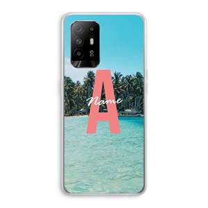 CaseCompany Pacific Dream: Oppo A95 5G Transparant Hoesje