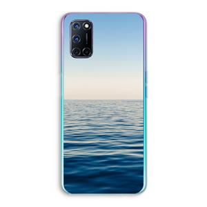 CaseCompany Water horizon: Oppo A92 Transparant Hoesje