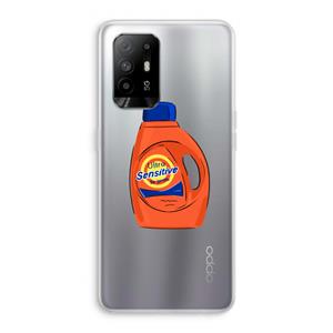 CaseCompany Ultra Sensitive: Oppo A95 5G Transparant Hoesje