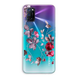 CaseCompany Mooie bloemen: Oppo A92 Transparant Hoesje