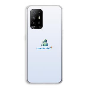 CaseCompany MSN: Oppo A95 5G Transparant Hoesje