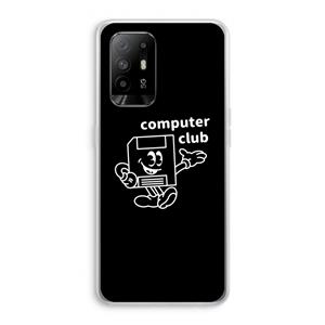 CaseCompany Floppyhead: Oppo A95 5G Transparant Hoesje