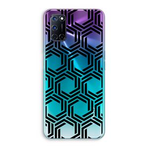 CaseCompany Geometrisch patroon: Oppo A92 Transparant Hoesje