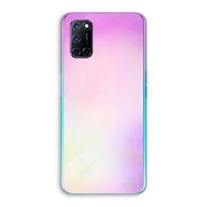 CaseCompany Flow mist pastel: Oppo A92 Transparant Hoesje