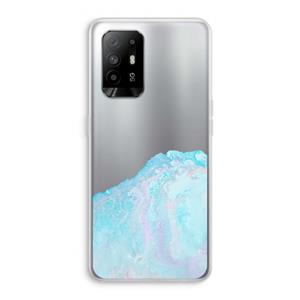 CaseCompany Fantasie pastel: Oppo A95 5G Transparant Hoesje