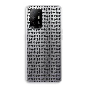 CaseCompany Crazy shapes: Oppo A95 5G Transparant Hoesje
