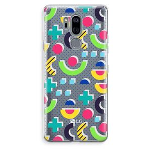 CaseCompany 8-bit N°1: LG G7 Thinq Transparant Hoesje