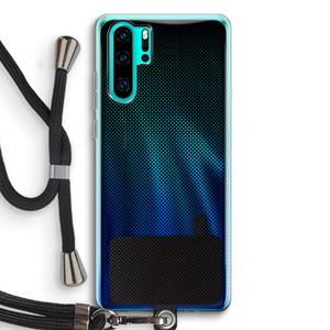 CaseCompany Musketon Halftone: Huawei P30 Pro Transparant Hoesje met koord