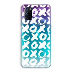 CaseCompany XOXO: Oppo A92 Transparant Hoesje