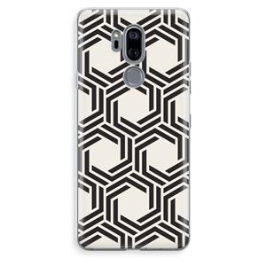 CaseCompany Geometrisch patroon: LG G7 Thinq Transparant Hoesje