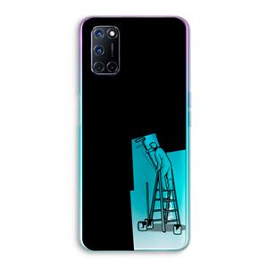 CaseCompany Musketon Painter: Oppo A92 Transparant Hoesje