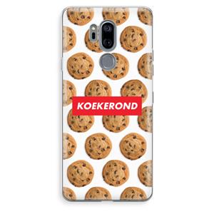 CaseCompany Koekerond: LG G7 Thinq Transparant Hoesje