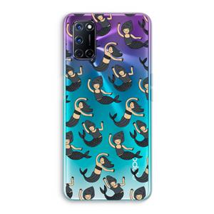 CaseCompany Zeemeermin: Oppo A92 Transparant Hoesje