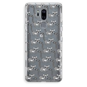 CaseCompany Makis: LG G7 Thinq Transparant Hoesje