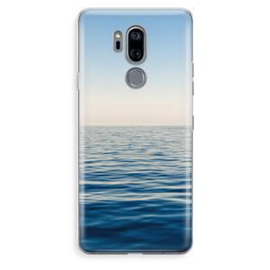CaseCompany Water horizon: LG G7 Thinq Transparant Hoesje