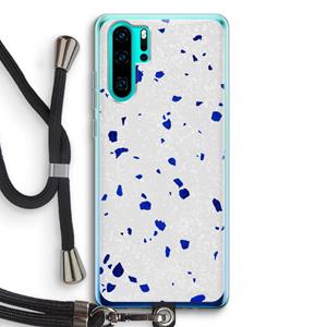 CaseCompany Terrazzo N°5: Huawei P30 Pro Transparant Hoesje met koord