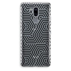 CaseCompany Magic pattern: LG G7 Thinq Transparant Hoesje