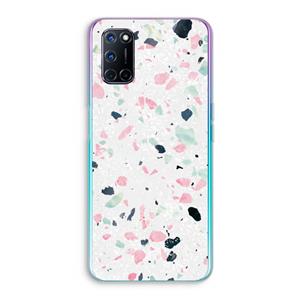 CaseCompany Terrazzo N°3: Oppo A92 Transparant Hoesje