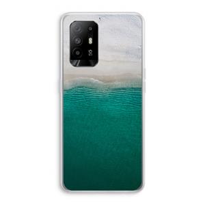 CaseCompany Stranded: Oppo A95 5G Transparant Hoesje