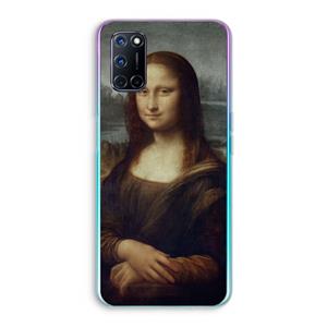 CaseCompany Mona Lisa: Oppo A92 Transparant Hoesje