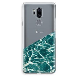 CaseCompany Weerkaatsing water: LG G7 Thinq Transparant Hoesje